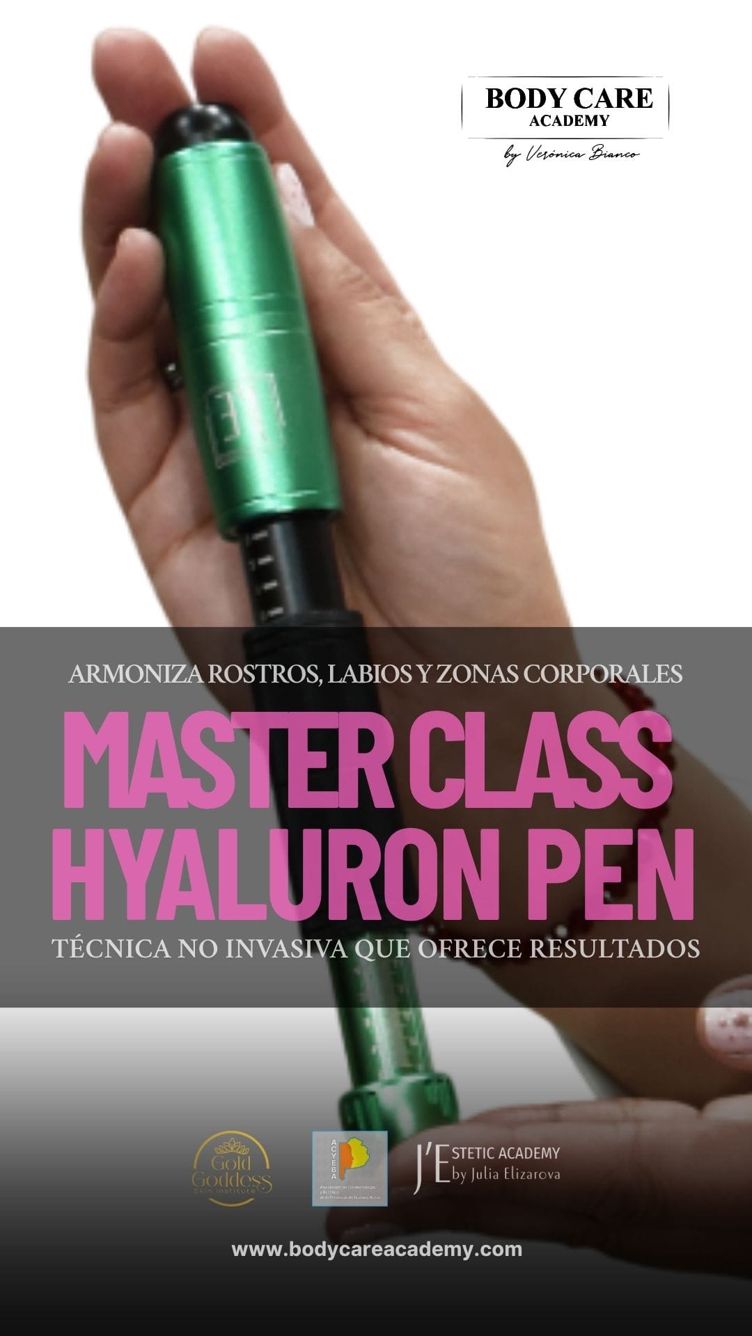 MASTER CLASS HYALURON PEN <br> <strong>25 y 27 de Septiembre</strong>