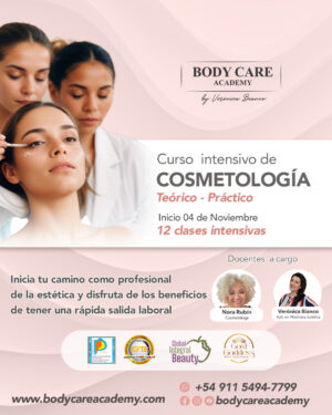 PLACA DE CURSO DE COSMETOLOGIA INTENSIVO