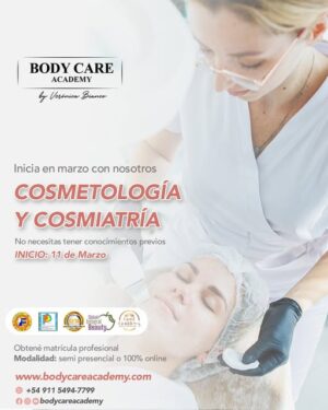 CURSOS DE COSMIATRIA Y COMESTOLOGIA 2025