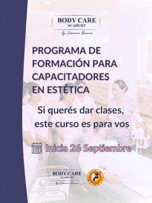 PLACA CAPACITADORES BODY CARE ACADEMY