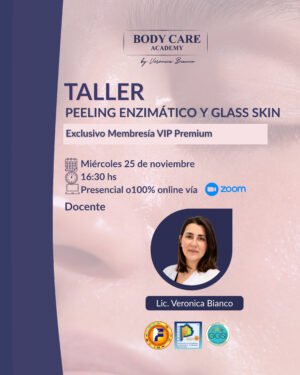 Taller Peeling Enzimático y Glass Skin – imagen principal de Body Care Academy