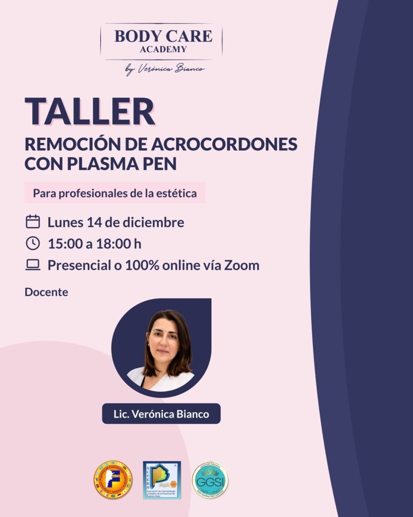 Taller de Remoción de Acrocordones con Plasma Pen – imagen principal de Body Care Academy